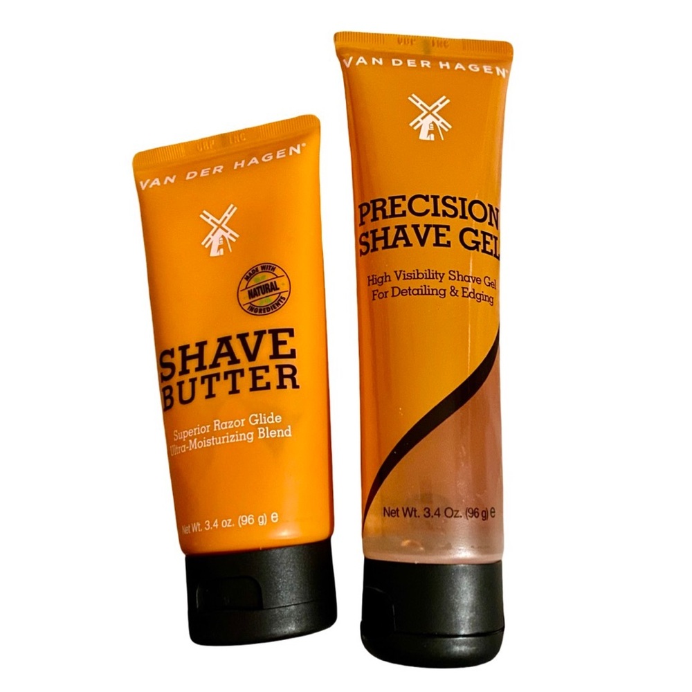 Brand New Van Der Hagen Shave Butter and Precision Shave Gel